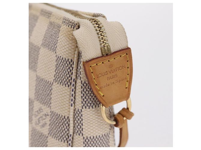 LOUIS VUITTON Damier Azur Pochette Accessoires Pouch N51986 LV - vista 18