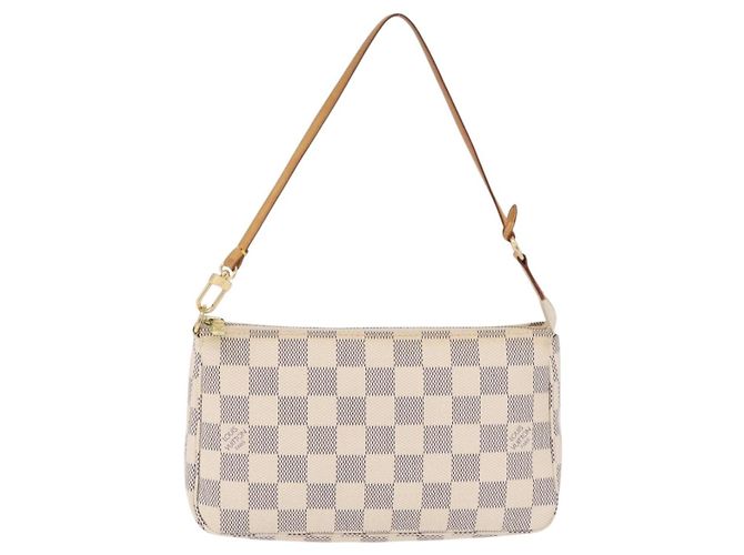 LOUIS VUITTON Damier Azur Pochette Accessoires Pouch N51986 LV - vista 2