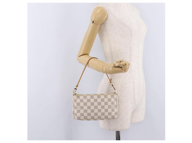 LOUIS VUITTON Damier Azur Pochette Accessoires Pouch N51986 LV - vista 23