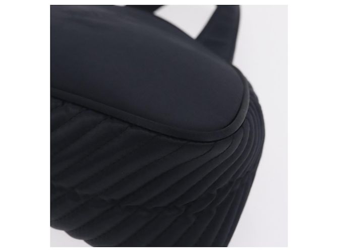 Autre Marque Saint Laurent Hand Bag Nylon Navy Silver - vista 11