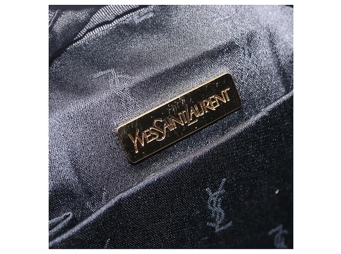 Autre Marque Saint Laurent Hand Bag Nylon Navy Silver - vista 15
