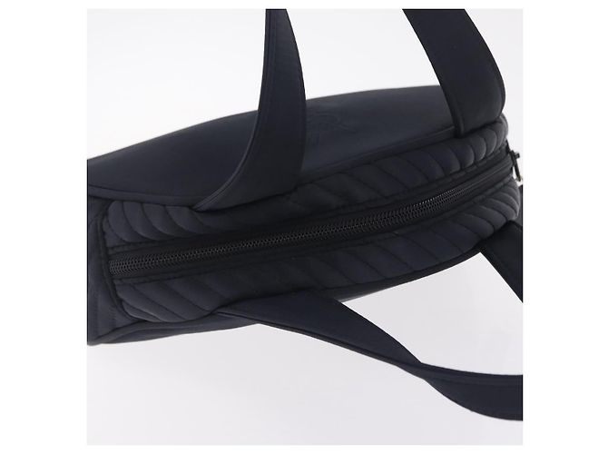 Autre Marque Saint Laurent Hand Bag Nylon Navy Silver - vista 6