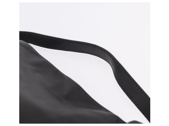 FENDI Shoulder Bag Leather Brown Silver - vista 8