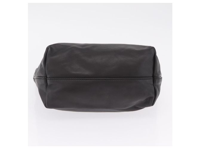 FENDI Shoulder Bag Leather Brown Silver - vista 9