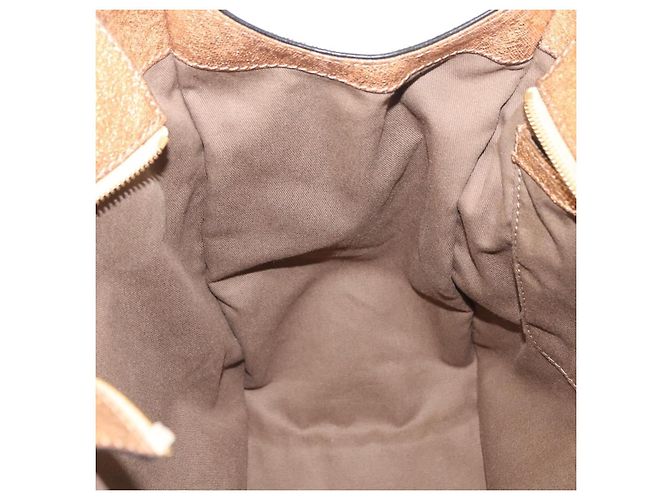 Chloé Chloe Harley Hand Bag Canvas Beige Gold - vista 23