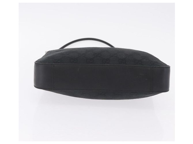GUCCI GG Canvas Shoulder Bag Black Silver 001 3812 2123 - vista 10