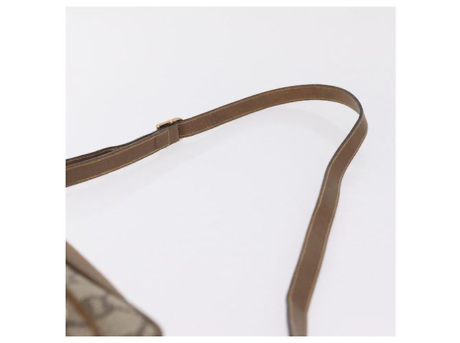 GUCCI GG Plus Supreme Shoulder Bag PVC Beige Gold - vista 8
