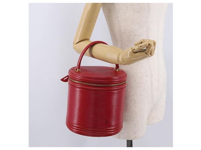 LOUIS VUITTON Epi Cannes Hand Bag Red M48037 LV - vista 24