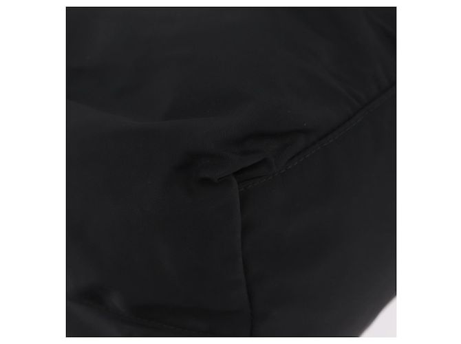 PRADA Sac Tote Nylon 2way Noir Doré - vue 14