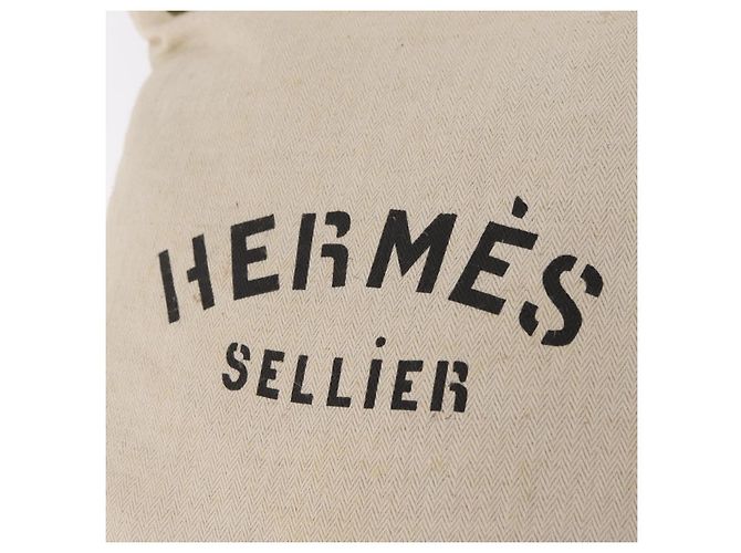 Hermès HERMES Bolsa de Ombro Aline Canvas Beige - vista 15