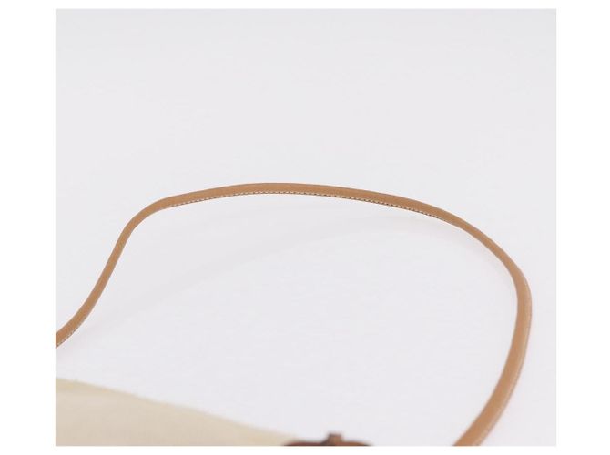 Hermès HERMES Bolsa de Ombro Aline Canvas Beige - vista 9