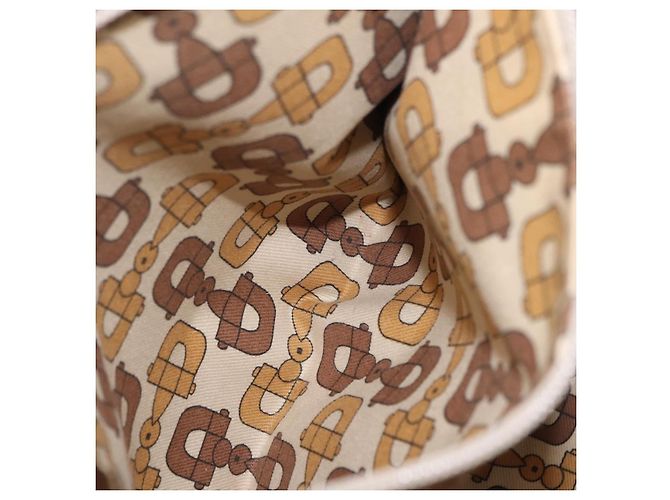 GUCCI Micro GG Canvas Shoulder Bag Nylon Outlet Brown Silver 257301 - vista 23