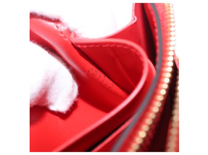 LOUIS VUITTON Monogram Portefeuille Flore Compact Wallet Red M64587 - vista 23