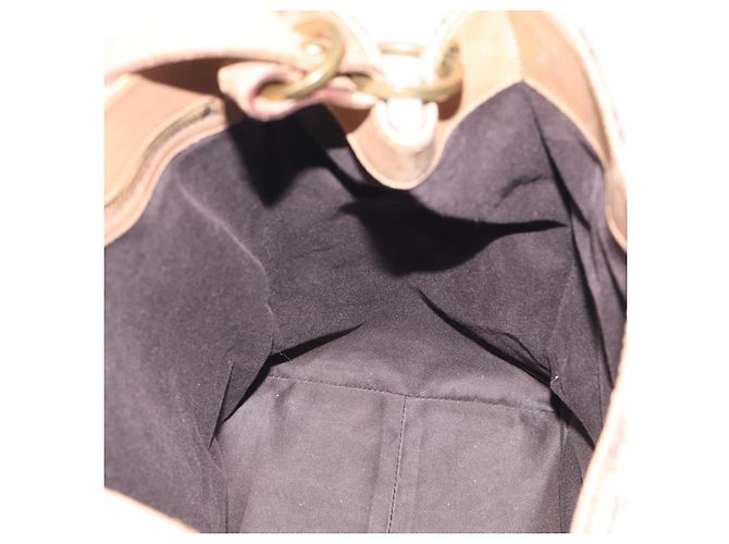 GUCCI GG Canvas Shoulder Bag Beige Gold 109101 - vista 16