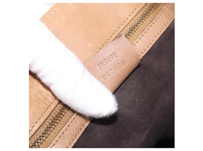 GUCCI GG Canvas Shoulder Bag Beige Gold 109101 - vista 20
