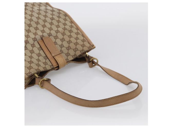 GUCCI GG Canvas Shoulder Bag Beige Gold 109101 - vista 7