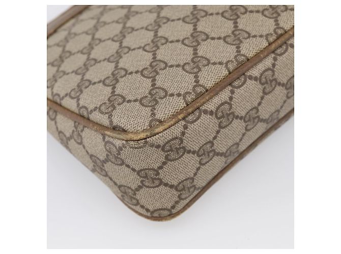 GUCCI GG Supreme Shoulder Bag PVC Beige - vista 14
