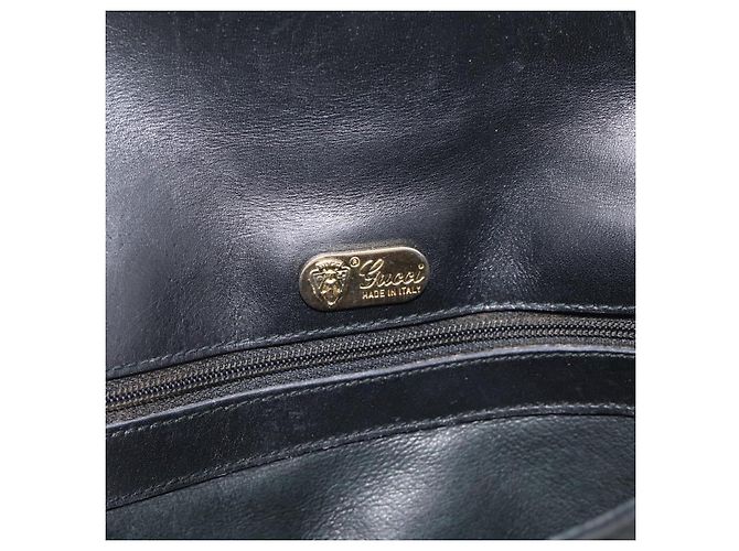 GUCCI Micro GG Supreme Web Sherry Line Bag Leather Black 001 41 4425 - vista 20