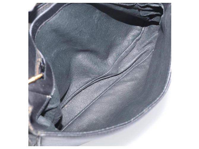 GUCCI Micro GG Supreme Web Sherry Line Bag Leather Black 001 41 4425 - vista 21