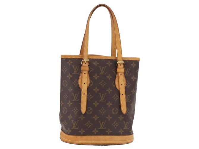 LOUIS VUITTON Monogram Bucket PM Shoulder Bag M42238 LV - vista 2