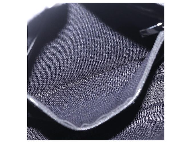 Salvatore Ferragamo Gancini Shoulder Bag Canvas Black Silver - Ansicht 24