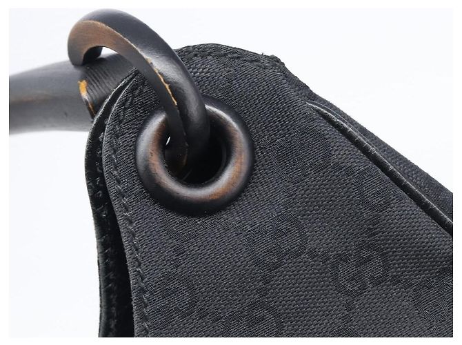 GUCCI GG Canvas Hand Bag Black 106494 - vista 15