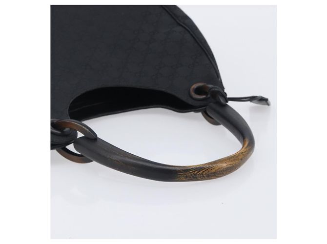 GUCCI GG Canvas Hand Bag Black 106494 - vista 7