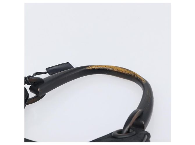 GUCCI GG Canvas Hand Bag Black 106494 - vista 8