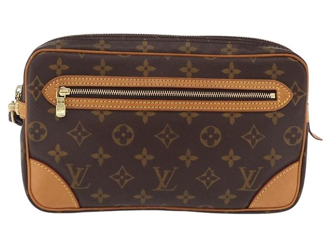 LOUIS VUITTON Monogram Marly Dragonne GM Clutch Bag M51825 LV - vista 2