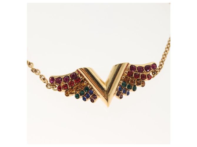 LOUIS VUITTON Brassley Essential V California Bracelet Gold M69580 - view 2