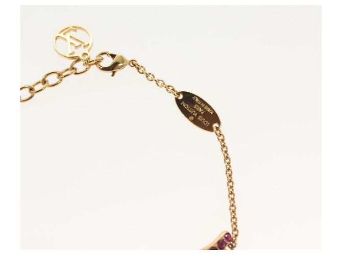 LOUIS VUITTON Brassley Essential V California Bracelet Gold M69580 - view 4