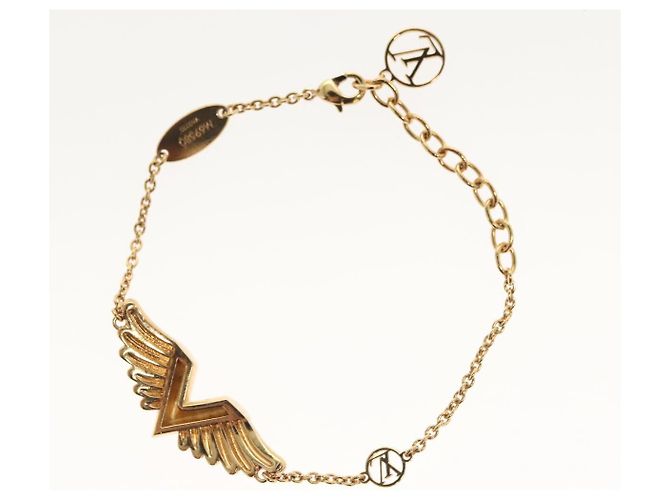 LOUIS VUITTON Brassley Essential V California Bracelet Gold M69580 - view 6