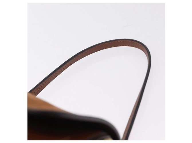 Chloé Chloe Faye Mini Backpack Leather Brown Gold - view 8