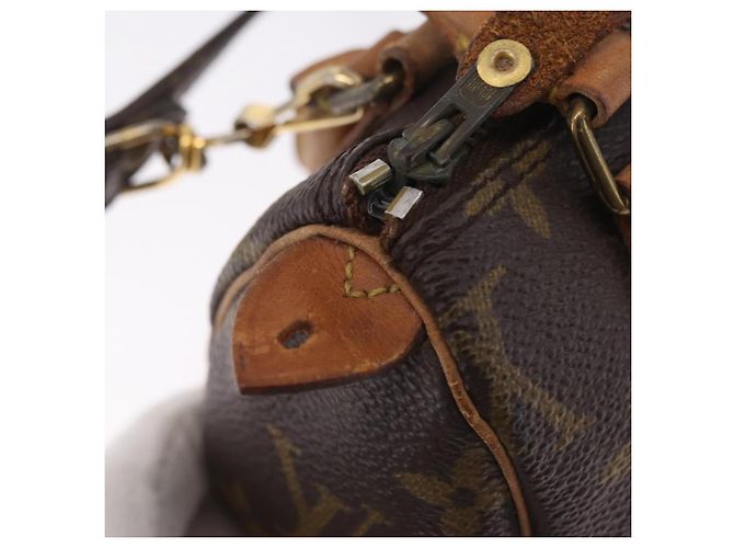 LOUIS VUITTON Monogram Mini Speedy Hand Bag M41534 LV - vista 17