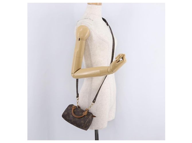LOUIS VUITTON Monogram Mini Speedy Hand Bag M41534 LV - vista 25