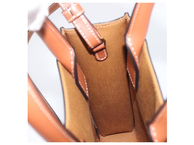 Céline CELINE Macadam Canvas Vertical Caba XS Tasche PVC Leder 2way Schwarz - Ansicht 20