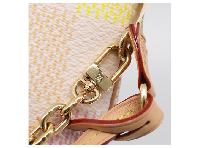 LOUIS VUITTON Damier Licious Pochette Pouch Peach N40642 LV - vista 18