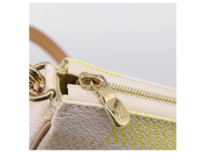 LOUIS VUITTON Damier Licious Pochette Pouch Peach N40642 LV - vista 20