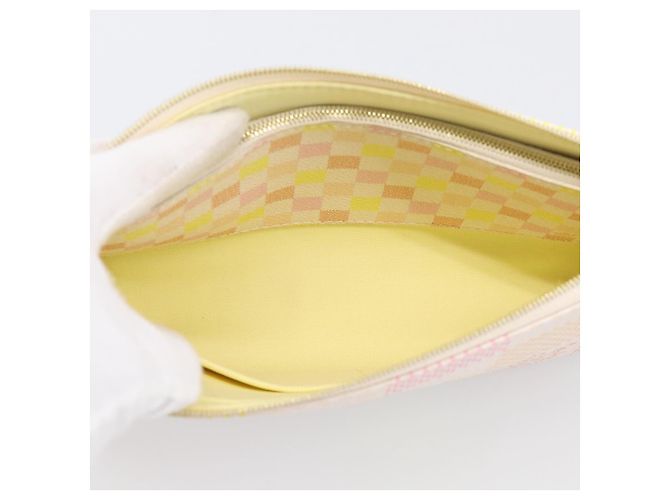 LOUIS VUITTON Damier Licious Pochette Pouch Peach N40642 LV - vista 21
