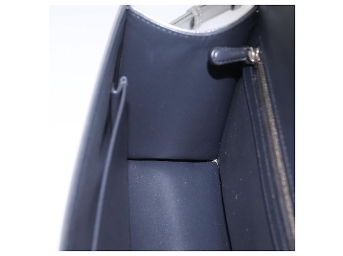 Christian Dior Diorama Schultertasche mit Kette Lackleder Silber - Ansicht 23