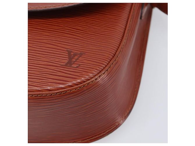 Saint-Cloud LOUIS VUITTON Epi Saint Cloud GM Shoulder Bag Brown M52193 LV - Ansicht 10
