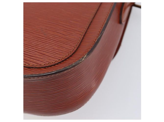 Saint-Cloud LOUIS VUITTON Epi Saint Cloud GM Shoulder Bag Brown M52193 LV - Ansicht 12