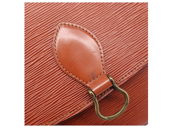 Saint-Cloud LOUIS VUITTON Epi Saint Cloud GM Shoulder Bag Brown M52193 LV - Ansicht 16