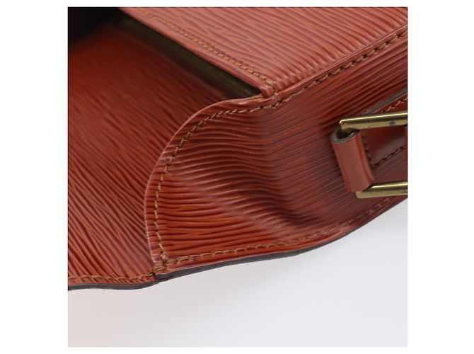 Saint-Cloud LOUIS VUITTON Epi Saint Cloud GM Shoulder Bag Brown M52193 LV - Ansicht 18