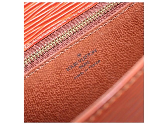 Saint-Cloud LOUIS VUITTON Epi Saint Cloud GM Shoulder Bag Brown M52193 LV - Ansicht 20