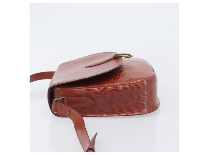 Saint-Cloud LOUIS VUITTON Epi Saint Cloud GM Shoulder Bag Brown M52193 LV - Ansicht 5