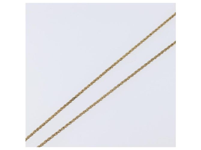 Christian Dior CD Logo Halskette Metall Goldfarben - Ansicht 12