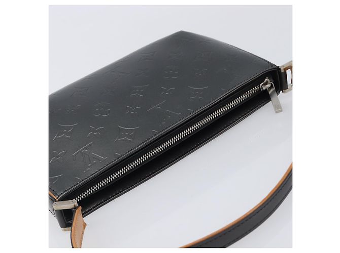 LOUIS VUITTON Monogram Mat Fowler Hand Bag Navy M55145 LV - vista 7