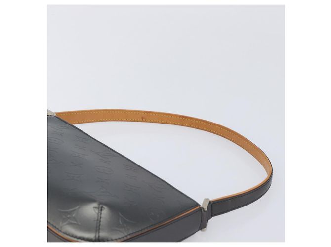 LOUIS VUITTON Monogram Mat Fowler Hand Bag Navy M55145 LV - vista 9