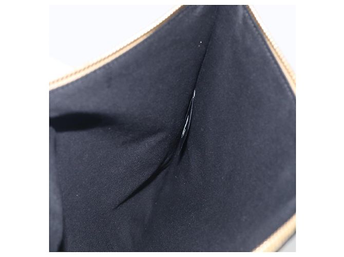 FENDI Clutch Bag Leather Gold 8N0178 - vista 20